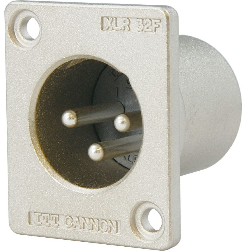 Canare カナレ XLR3-32-F77 ITTキャノン XLR型オスレセプタクル 3pin