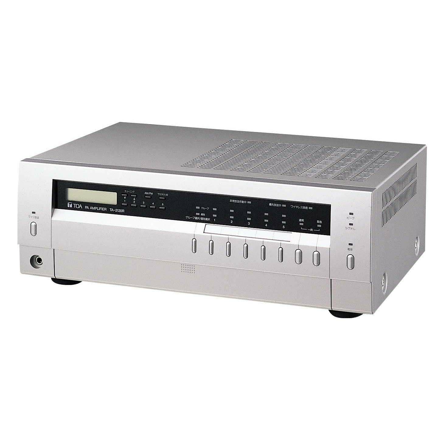 TOA ティーオーエー TA-2120R 卓上アンプ 120W 5局ラジオ付 | JATO