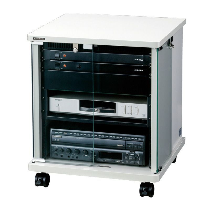 AURORA オーロラ 共栄商事 EIA-K12G 木製EIAラック 12Uタイプ ライト