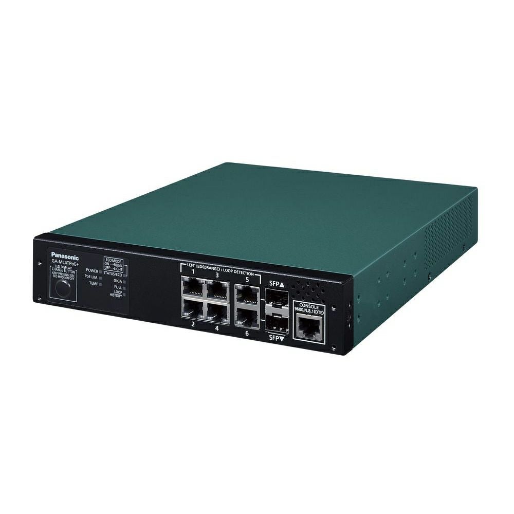 Panasonic パナソニック PN260493N GA-ML4TPoE+ PoEスイッチングHUB