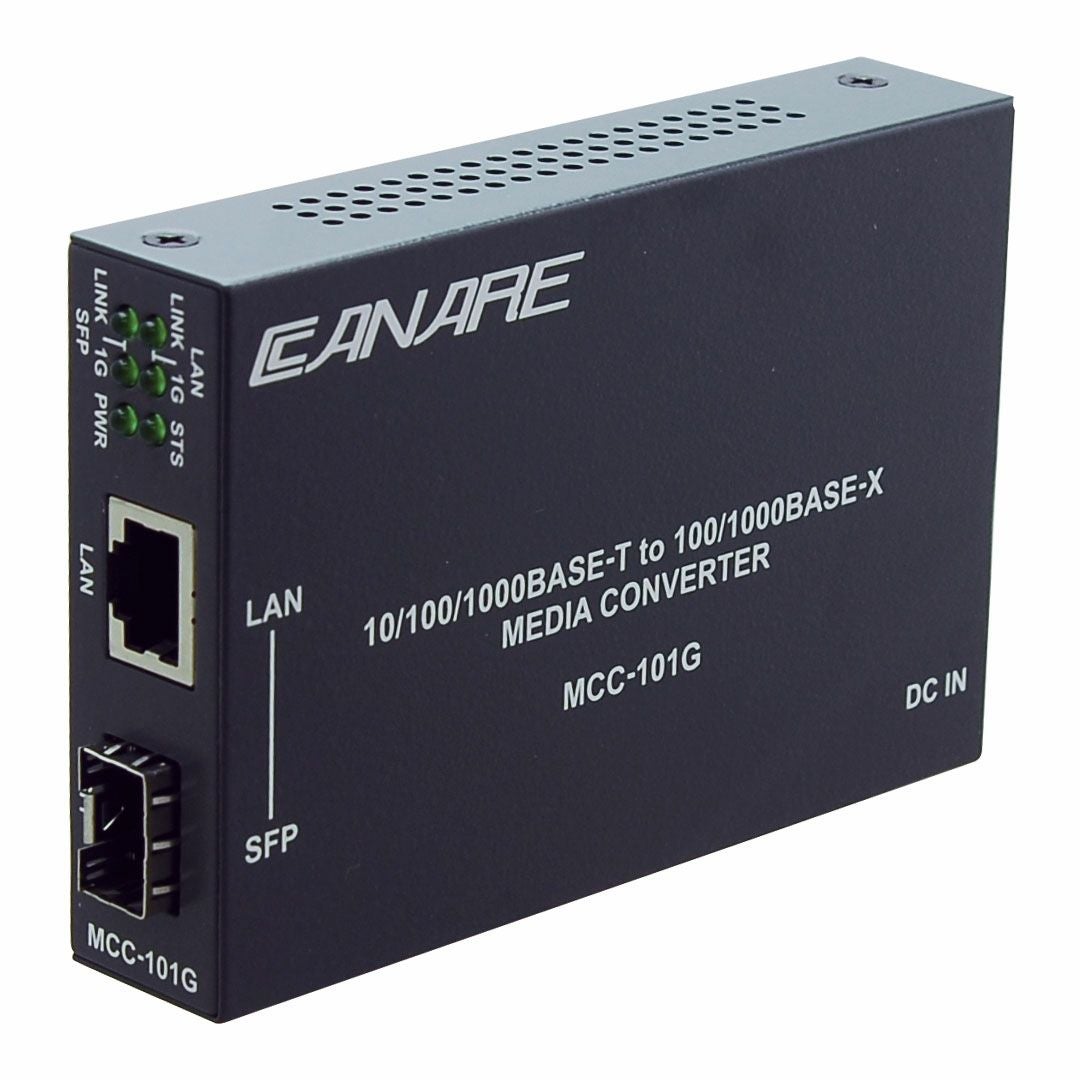 CANARE カナレ MCC-101G メディアコンバーター本体(SFP光トランシーバ