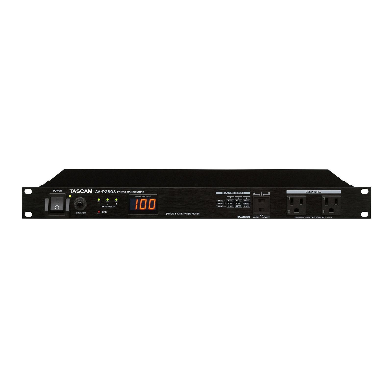 TASCAM タスカム AV-P2803 パワーディストリビューター