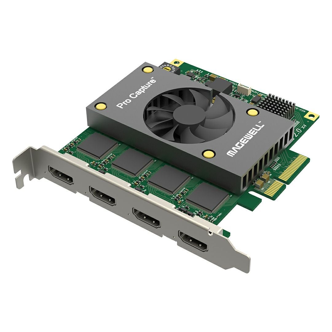 Magewell メイジェル Pro Capture Quad HDMI 4チャンネル HDキャプチャ